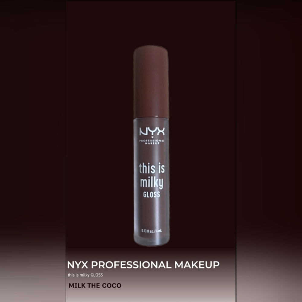 this is MILKY GLOSS BY NYX PROFESSIONAL MAKEUP